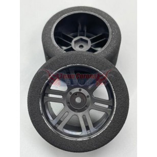 Hotrace 235 Carbon Rim F32/R35 1/10 Wide Foam Tyre set 